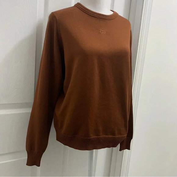 Givenchy Sport Vintage 1970s Crewneck Sweater 40 US 8 - Picture 4 of 6